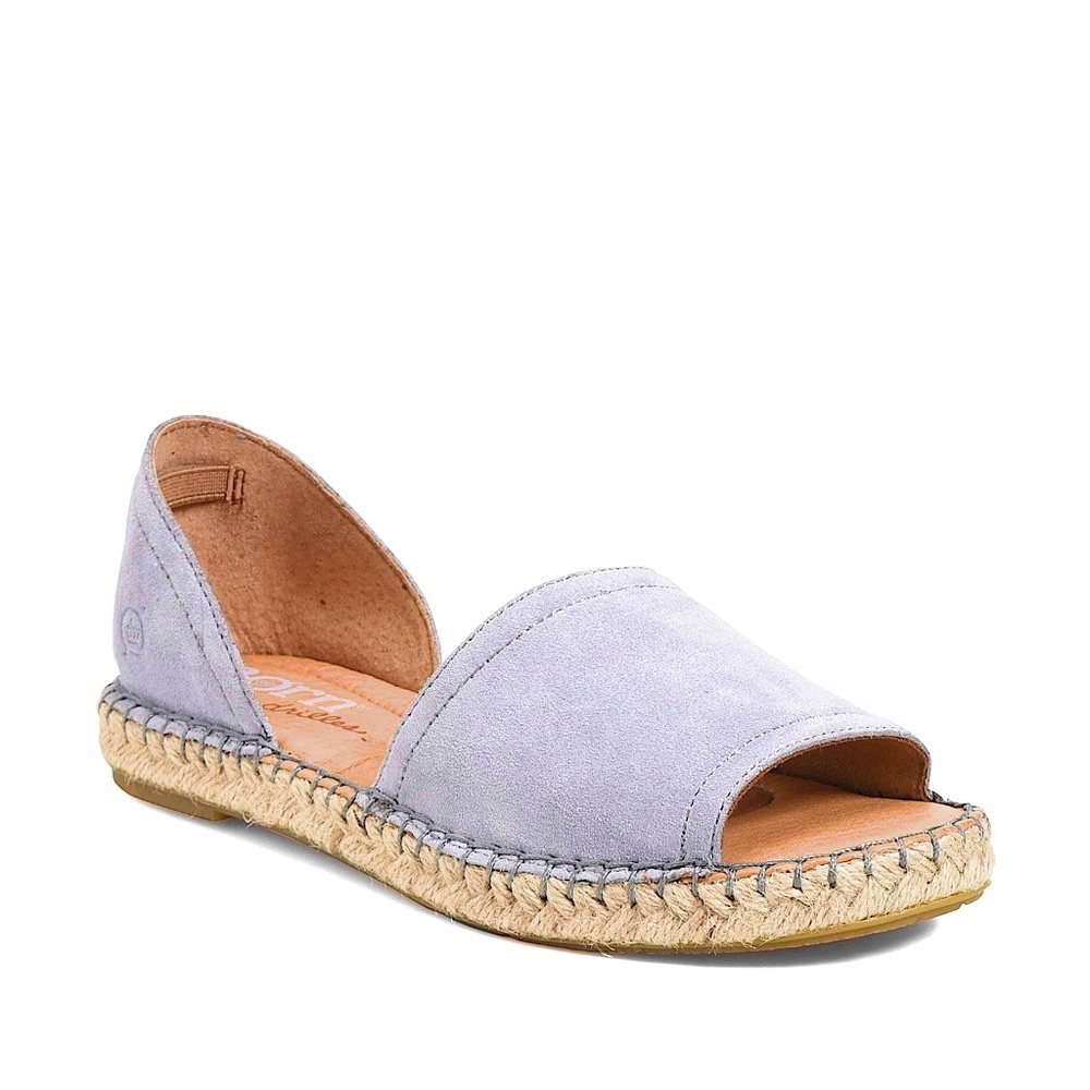 Born espadrille flats open toe color sandal
